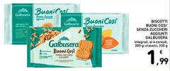 Galbusera - Biscotti Buoni Cosi Senza Zuccheri Aggiunti