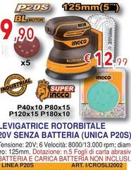 Linea - P40x10 P80x15 P120x15 P180x10
