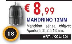 Mandrino 13mm
