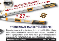 Facile - Troncarami Manici Telescopici