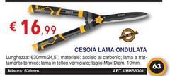 Max - Cesoia Lama Ondulata