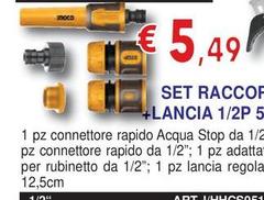 Stop - Set Raccor 4 Lancia 1/2p 5