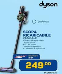 Dyson - Scopa Ricaricabile V8 Cyclone