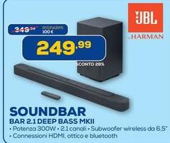 Jbl - Soundbar Bar 2.1 Deep Bass MKII