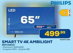 Philips - Smart Tv 4k 65pus8010