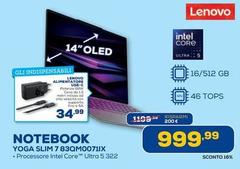 Lenovo - Notebook Slim 7 83QM0071IX