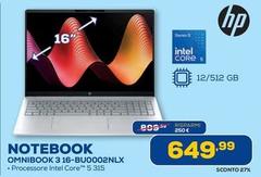 HP - Ominibook 3 16-Bu0002NLX