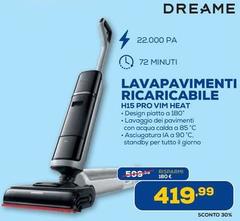 Dreame - Lavapavimenti Ricaricabile H15 Pro Vim Heat