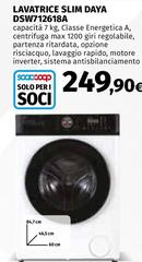 Daya - Lavatrice Slim  DSW71261A