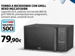 Beko - Forno A Microonde Con Grill MGC20130BB