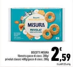 Misura - Biscotti