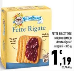 Mulino Bianco - Fette Riscottate