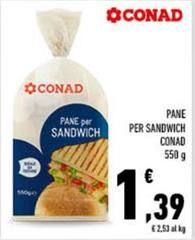 Conad - Pane Per Sandwich