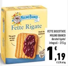 Mulino Bianco - Fette Riscottate