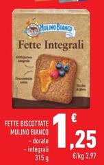 Mulino Bianco - Fette Biscottate