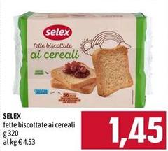 Selex - Fette Biscottate Ai Cereali