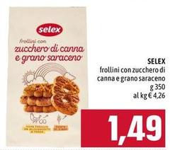 Selex - Frollini Con Zucchero Di Canna E Grano Saraceno