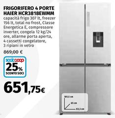 Haier - Frigorifero 4 Porte HCR3818EWMM