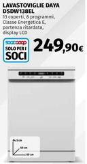 Daya - Lavastoviglie Dsdw138el