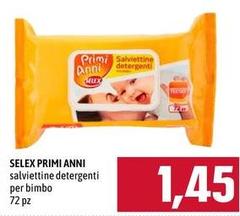 Selex - Primi Anni Salviettine Detergenti Per Bimbo