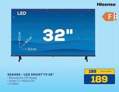 Hisense - Led Smart Tv 32