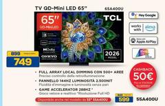 TCL - Tv Qd-Mini Led 65
