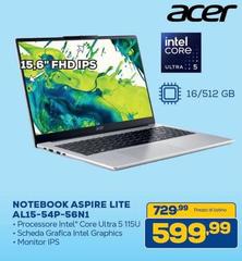 Acer - Notebook Aspire Lite AL15-54P-56N1.1