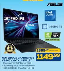 Asus - Notebook Gaming V16 V3607VM-TK148W 16