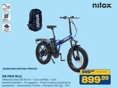 Nilox - X8 Pro Blu