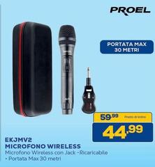 Proel - Microfono Wireless