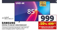 Samsung - Crystal Tv UHD 85