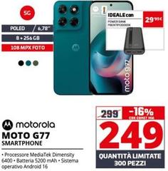 Motorola - Moto G77 Smartphone