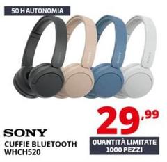 Sony - Cuffie Bluetooth WHCH520