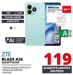 ZTE - Blade A36 Smartphone