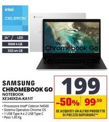 Samsung - Chromebook Go Notebook XE340XDA-KA1IT