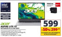 Acer - Aspire Lite 15 Notebook AL15-54P-56N1