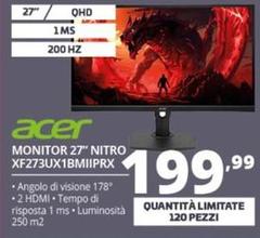 Acer - Monitor 27