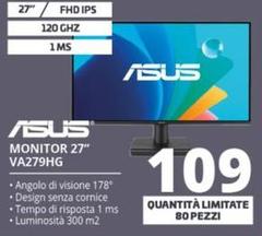 Asus - Monitor 27