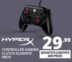 HyperX - Controller Gaming Clutch Gladiate Xbox