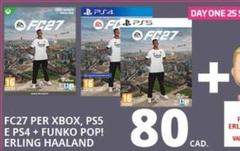Electronic Arts - FC27 Per Xbox, Ps5 E Ps4 + Funko Pop! Erling Haaland