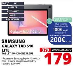 Samsung - Galaxy Tab S10 Lite SM-X400NZSREUE