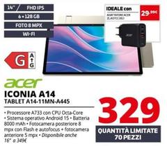 Acer - Iconia A14 Tablet A14-11MN-A445