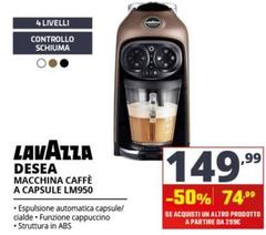 Lavazza - Desea Macchina Caffè A Capsule LM950 