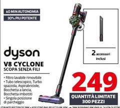 Dyson - V8 Cyclone Scopa Senza Fili