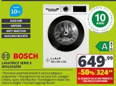 Bosch - Lavatrice Serie 6 WGG254Z9II