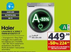 Haier - Lavatrice X Serie 7 HW90-B14367U1-IT
