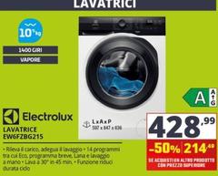 Electrolux - Lavatrice EW6FZBG215 