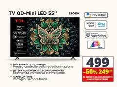 TCL - Tv Qd-Mini Led 55