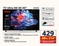 TCL - Tv Ultra Hd 4K 65