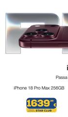 Max - Iphone 18 Pro  256GB
